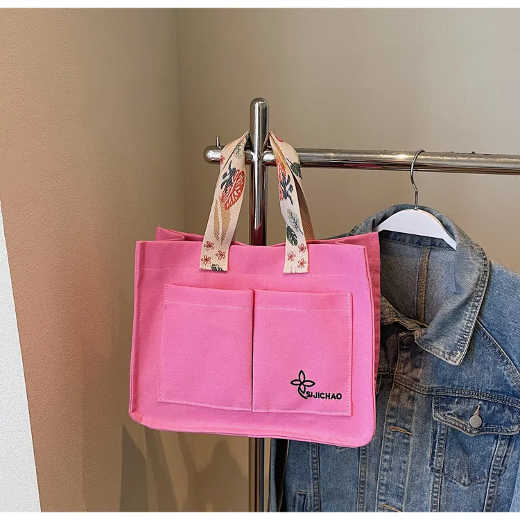 Tote Bag New New-style Casual Handbag Simple All-match Student Class Commuter Shoulder Crossbody Bag For Women display picture 15