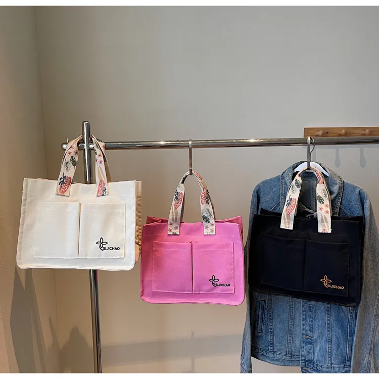 Tote Bag New New-style Casual Handbag Simple All-match Student Class Commuter Shoulder Crossbody Bag For Women display picture 16