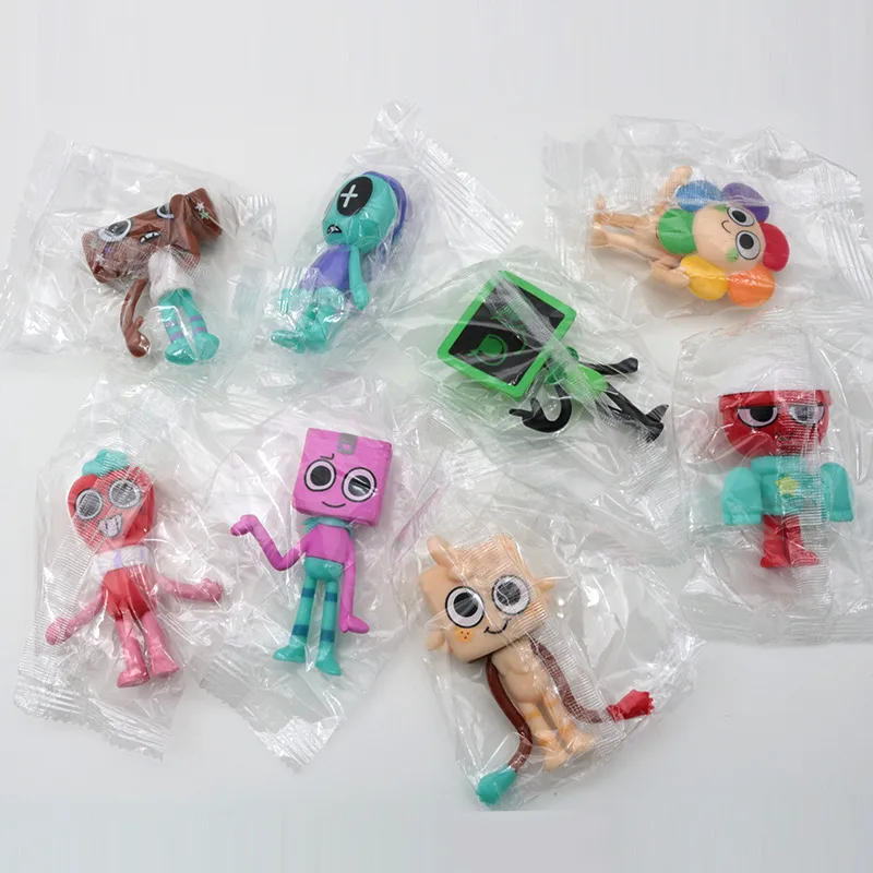 Explosions 8 Dandy's World Hand-held Cartoon Game Doll Doll Model Cake Baking Ornaments Opp display picture 2