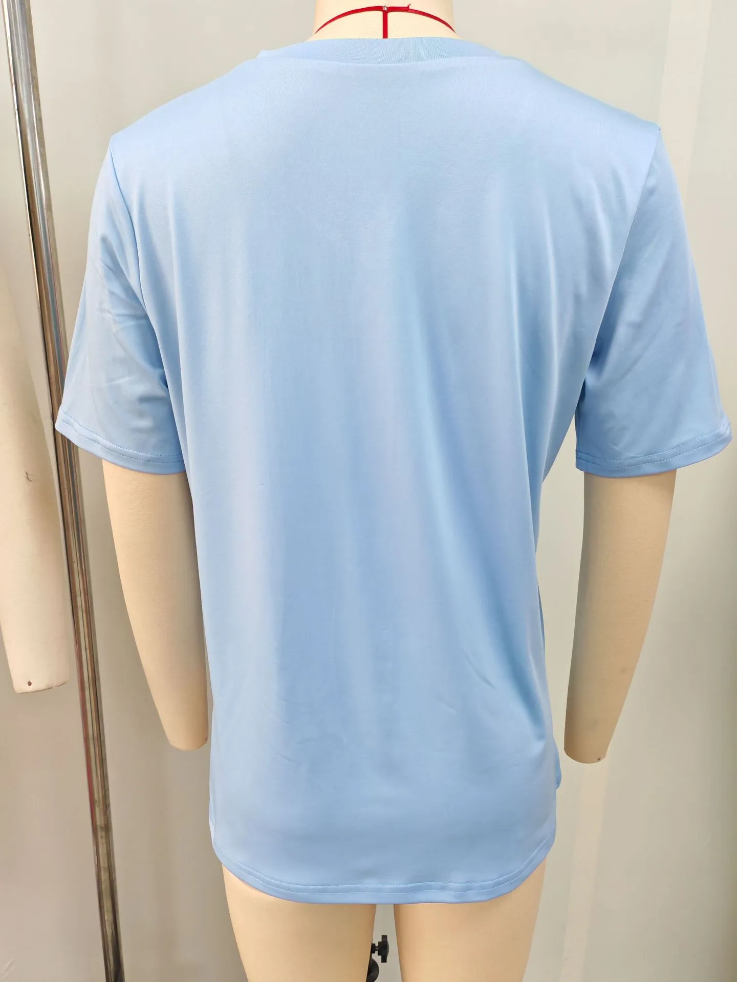 Short-sleeved Loose Split Top Three-piece T-shirt Combination Summer New Solid Color Women's Clothing display picture 10