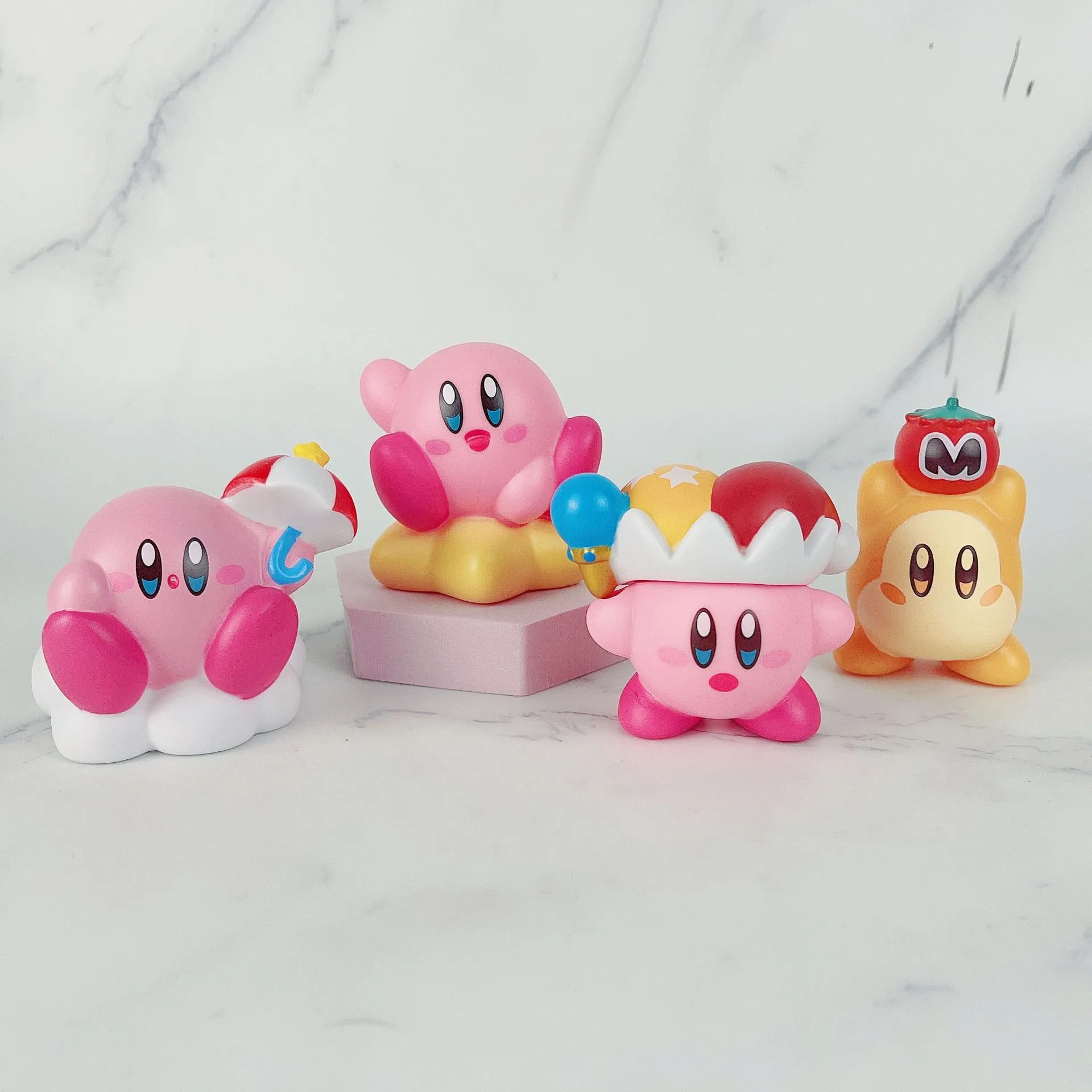 Star Kabi Doll Nintendo Peripheral Kabi Hand Blind Box Game Cartoon Gift Healing Car Ornaments display picture 2