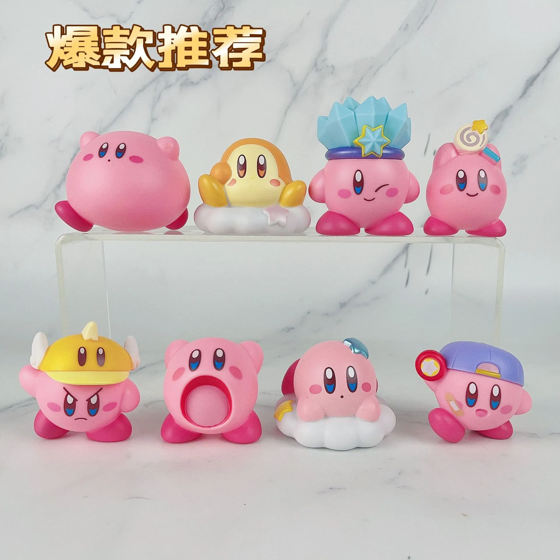 Star Kabi Doll Nintendo Peripheral Kabi Hand Blind Box Game Cartoon Gift Healing Car Ornaments display picture 13