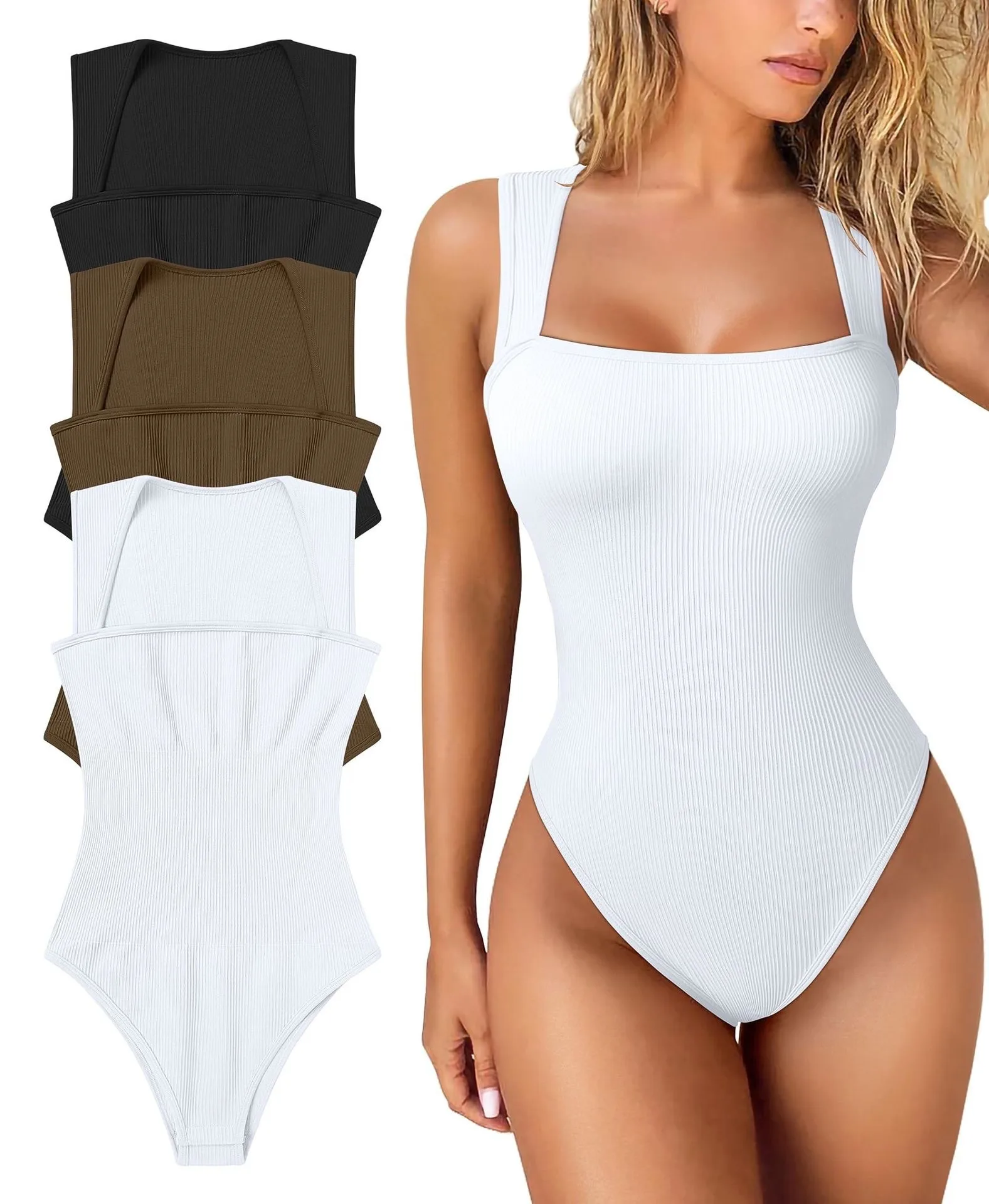 New Women's Sexy Sleeveless Jumpsuit Slimming High-elastic Belly-lifting Hip Slim-fit Jumpsuit display picture 2