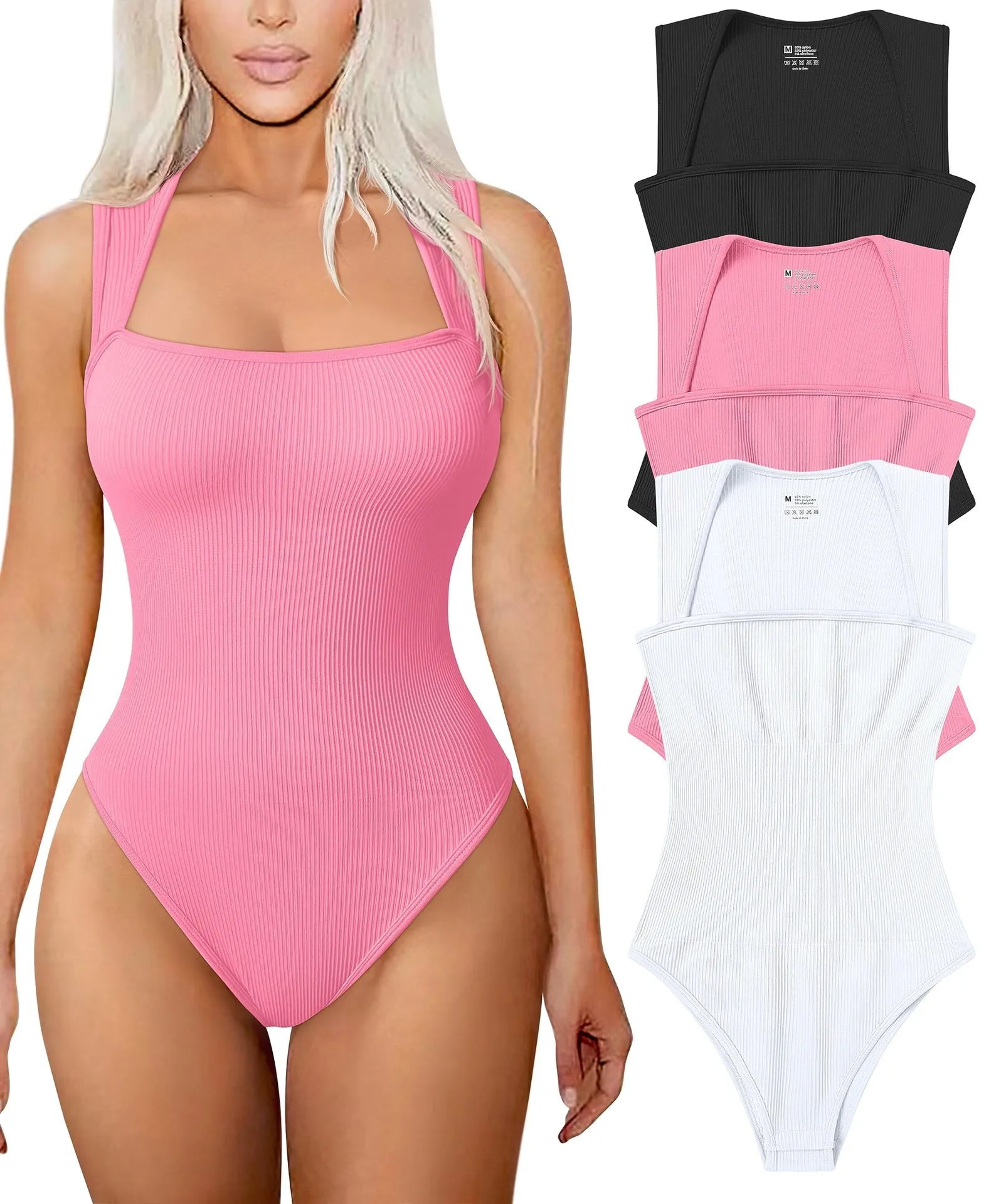 New Women's Sexy Sleeveless Jumpsuit Slimming High-elastic Belly-lifting Hip Slim-fit Jumpsuit display picture 10