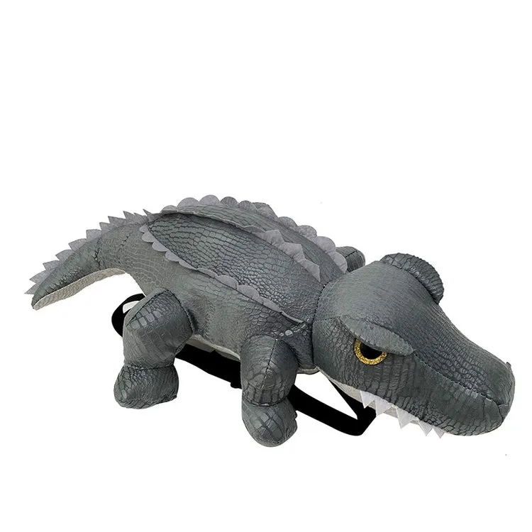 Kid'S Pu Leather Animal Crocodile Streetwear Oval Zipper Functional Backpack display picture 13