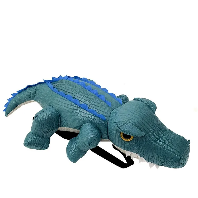 Kid'S Pu Leather Animal Crocodile Streetwear Oval Zipper Functional Backpack display picture 17