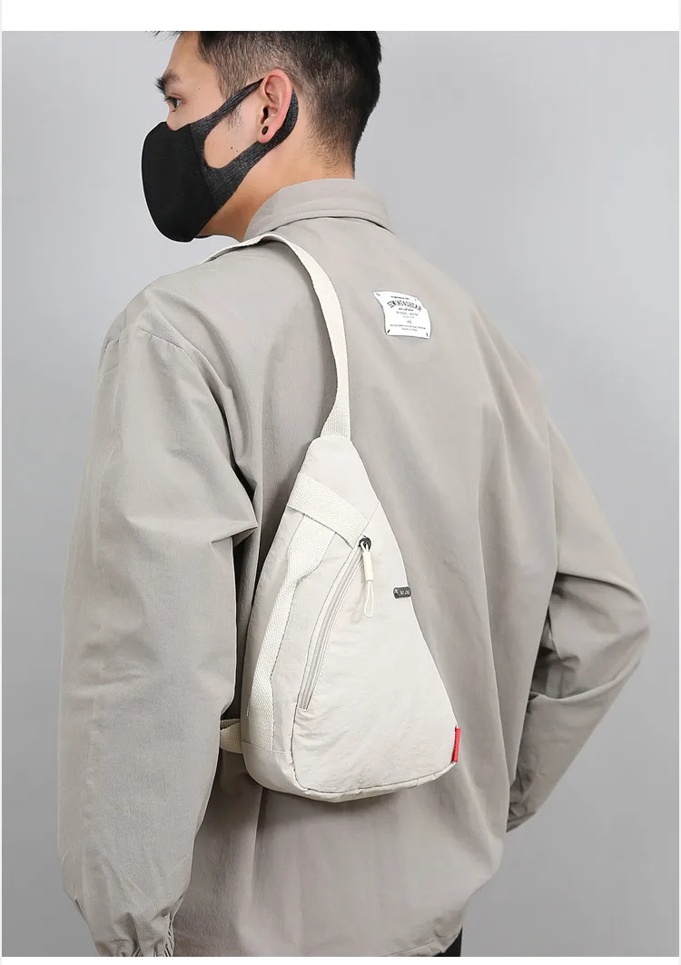 Same Chest Bag Men's Bag Printable Logo Shoulder Crossbody Bag  Multifunctional Personalized Leisure Sports Small Bag display picture 1