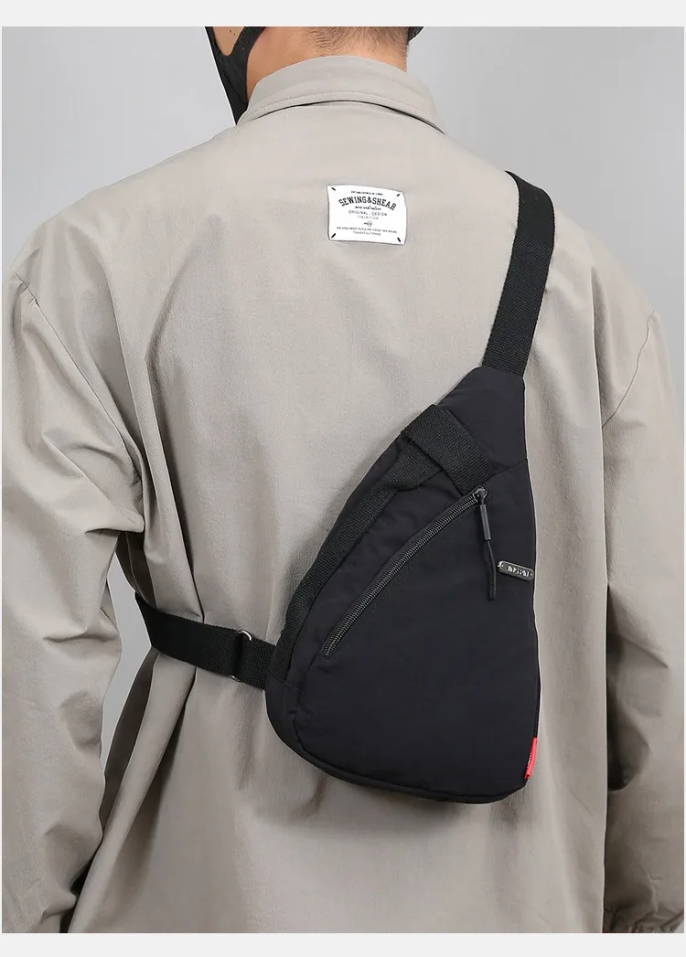Same Chest Bag Men's Bag Printable Logo Shoulder Crossbody Bag  Multifunctional Personalized Leisure Sports Small Bag display picture 6