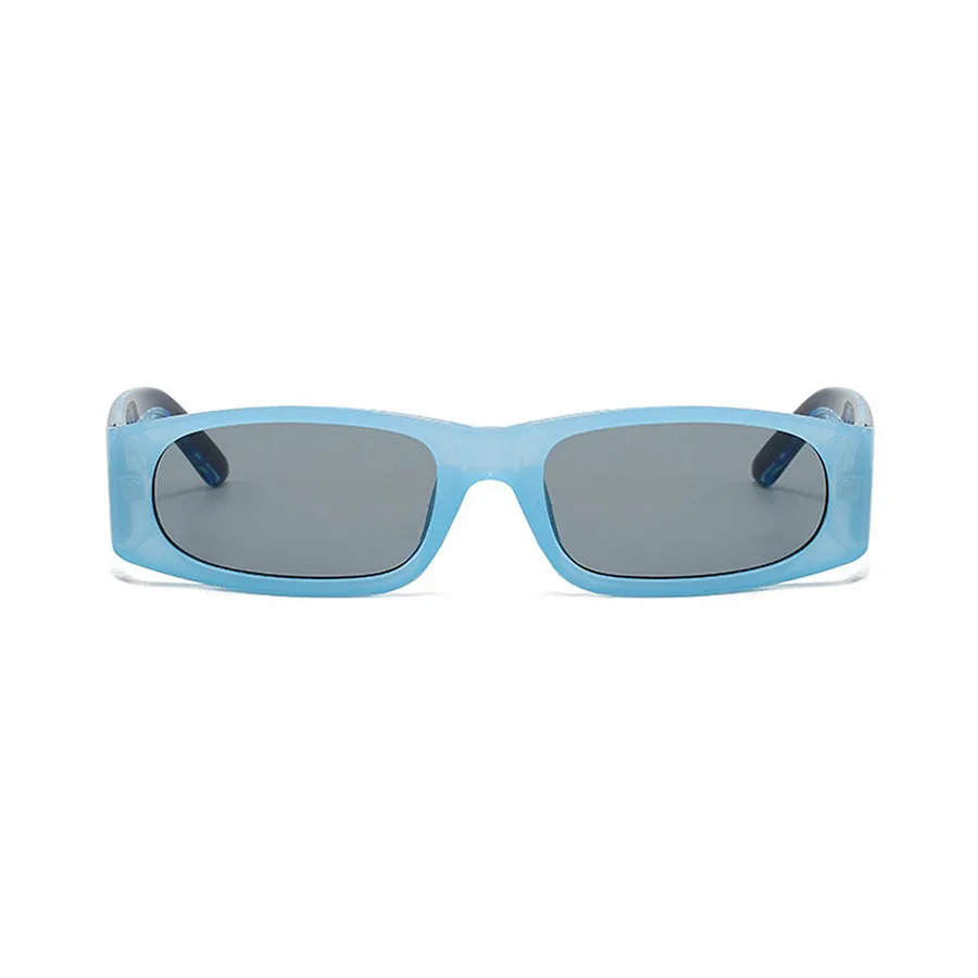 Casual Retro Vacation Solid Color Ac Square Full Frame Glasses display picture 2
