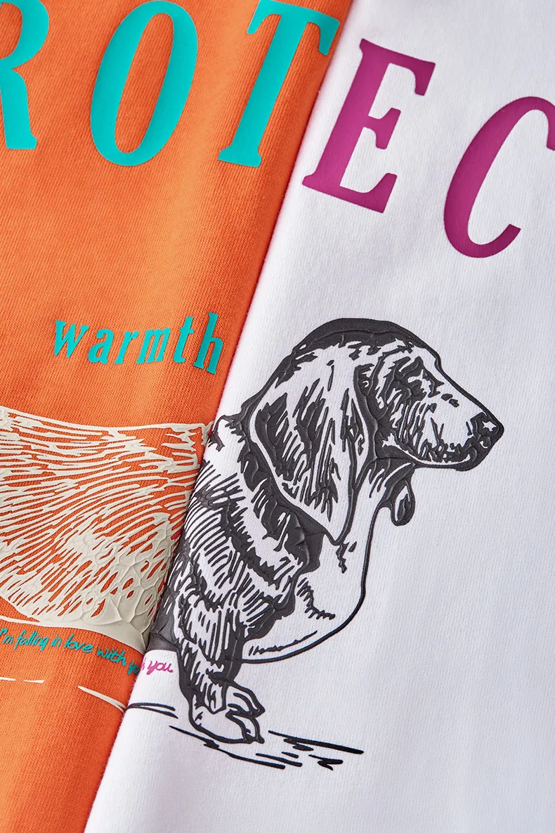 Jiezhan Men's Wear | Dog Pulp Printed T-shirt  Spring And Summer New Fashion Brand Loose Fun Animal Short Sleeve Men's Style display picture 16