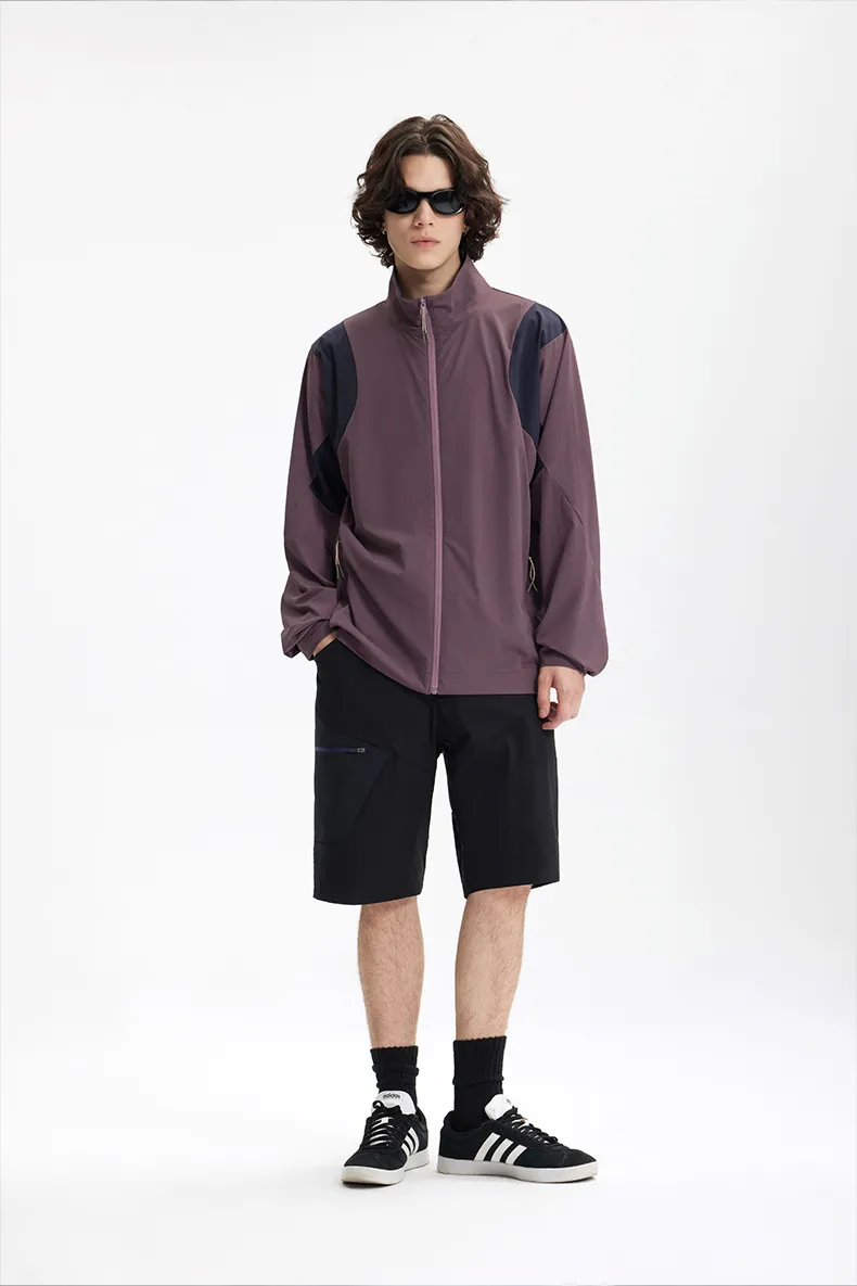 Jie Zhan Men's Wear | Breaking Wind Riding Jacket  Spring And Summer New Tide Brand Outdoor Sports Moisture Wetting Thin Jacket display picture 15