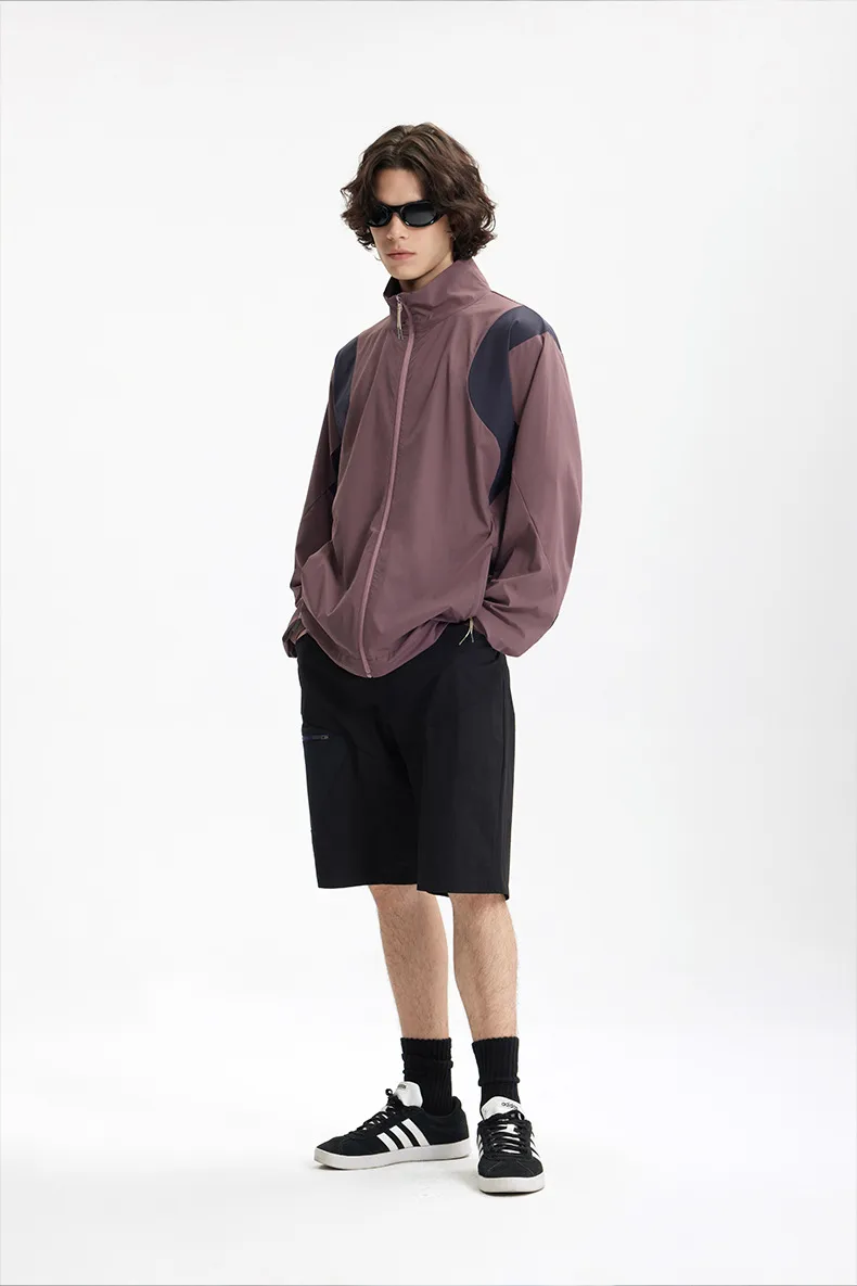 Jie Zhan Men's Wear | Breaking Wind Riding Jacket  Spring And Summer New Tide Brand Outdoor Sports Moisture Wetting Thin Jacket display picture 16