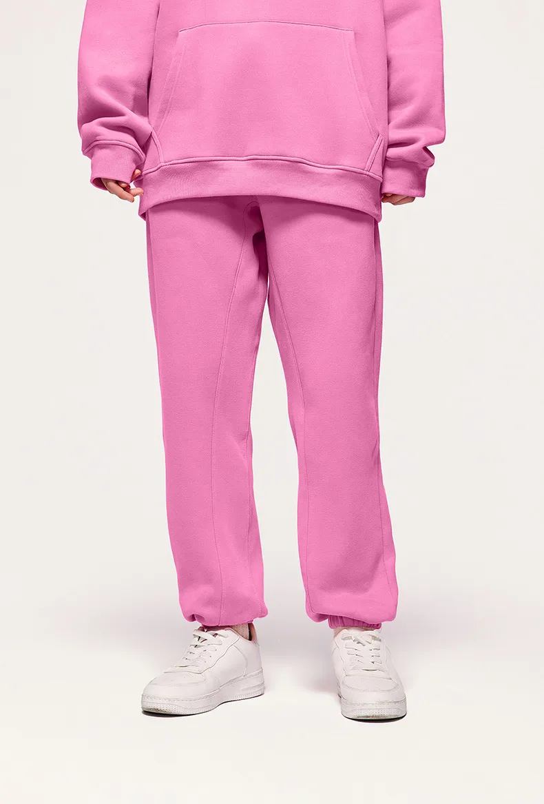 INF Men's Wear | American Casual Suit  Fall/Winter New Fleece-lined Thickened Hooded 10 Color Fleece Wear Pants display picture 35