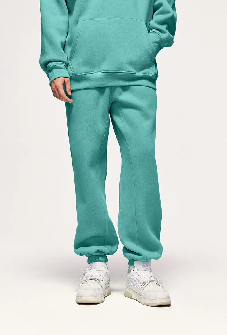 INF Men's Wear | American Casual Suit  Fall/Winter New Fleece-lined Thickened Hooded 10 Color Fleece Wear Pants display picture 39