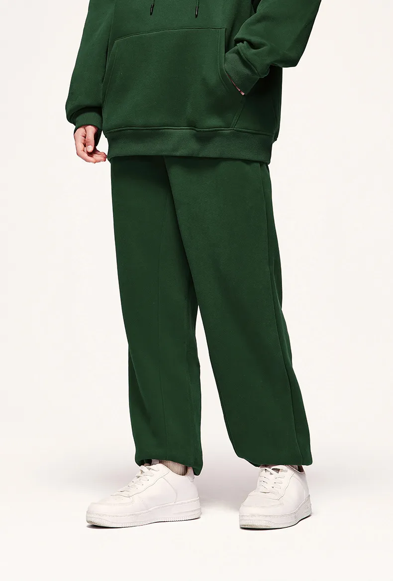INF Men's Wear | American Casual Suit  Fall/Winter New Fleece-lined Thickened Hooded 10 Color Fleece Wear Pants display picture 73