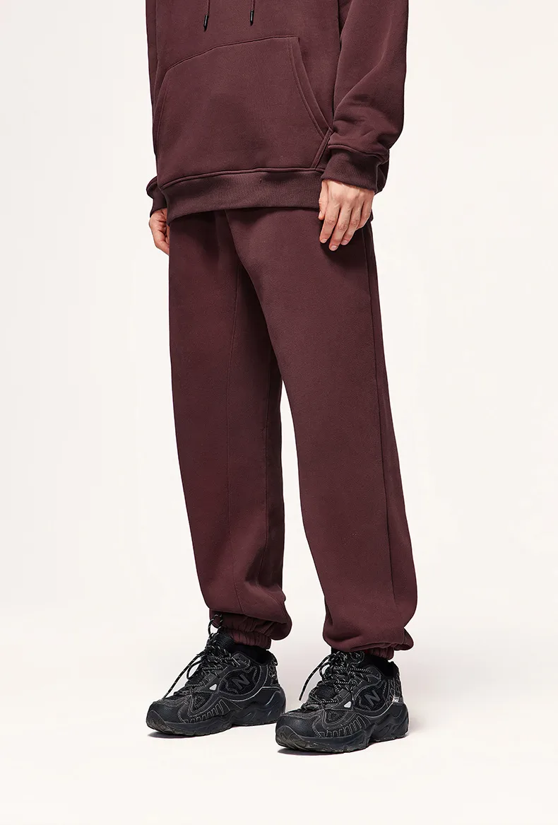 INF Men's Wear | American Casual Suit  Fall/Winter New Fleece-lined Thickened Hooded 10 Color Fleece Wear Pants display picture 76