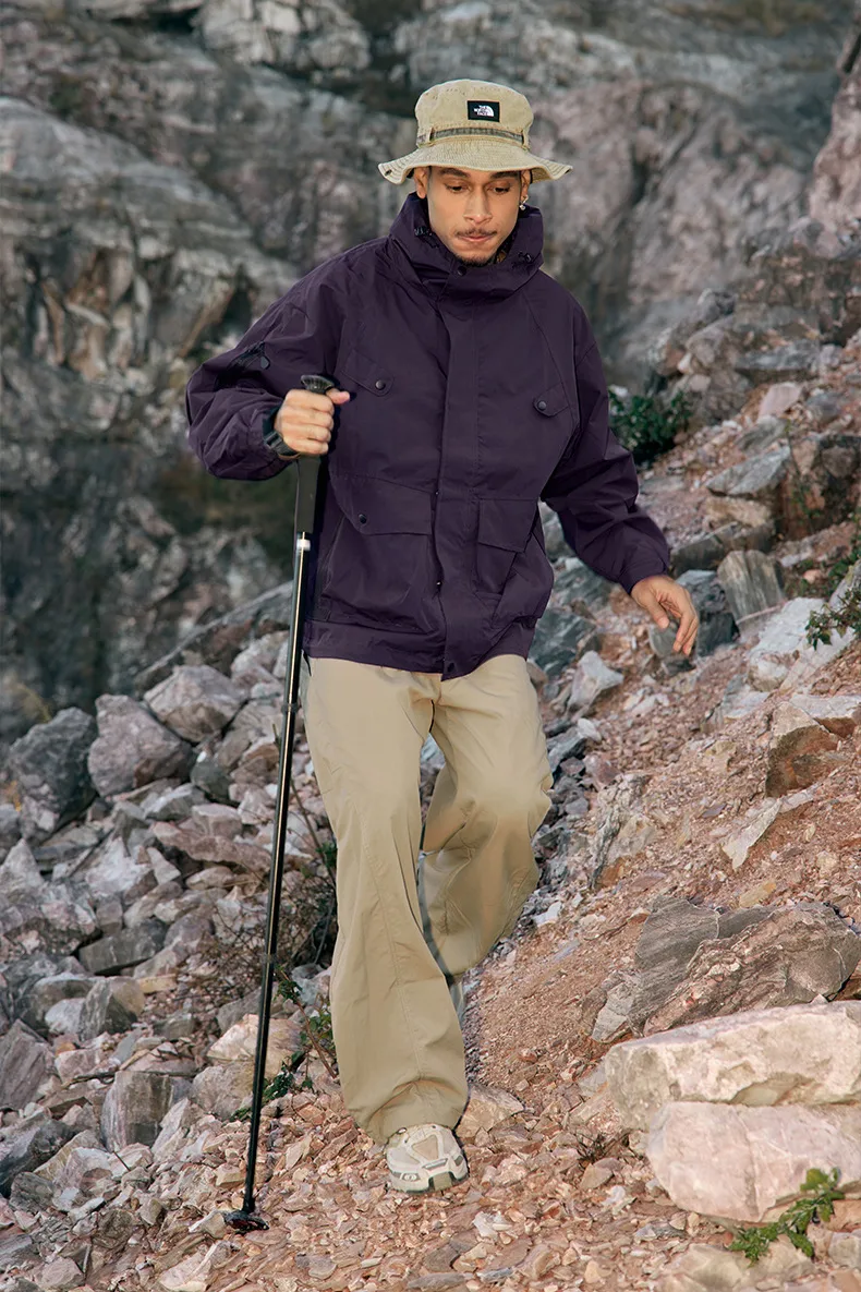 Jiezhan Men's Wear | Teflon Three-proof Workwear Hooded Charge Jacket  Spring Outdoor Multifunctional Jacket display picture 2