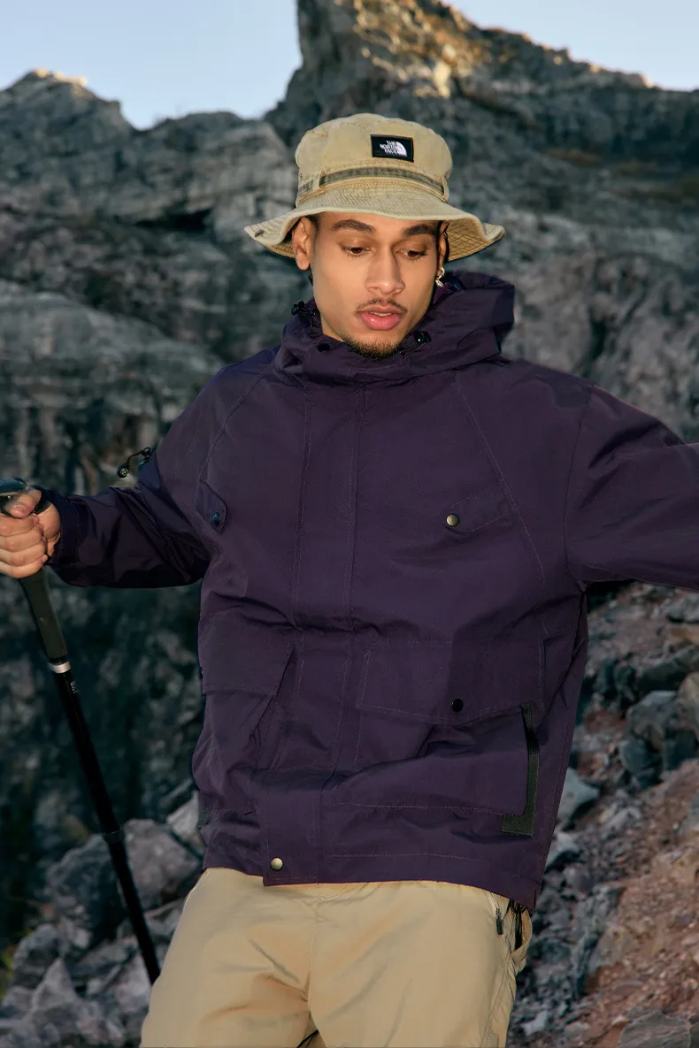Jiezhan Men's Wear | Teflon Three-proof Workwear Hooded Charge Jacket  Spring Outdoor Multifunctional Jacket display picture 5