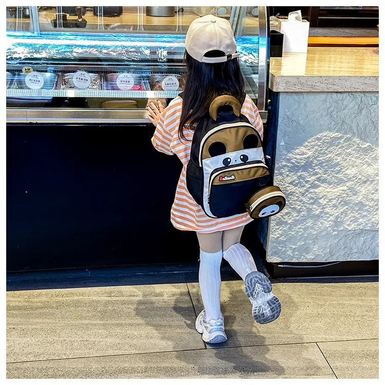 Cartoon Small Animal Children's Shoulder Bag New In Stock Kindergarten School Bag Wholesale Cute Baby Going Out Backpack display picture 7