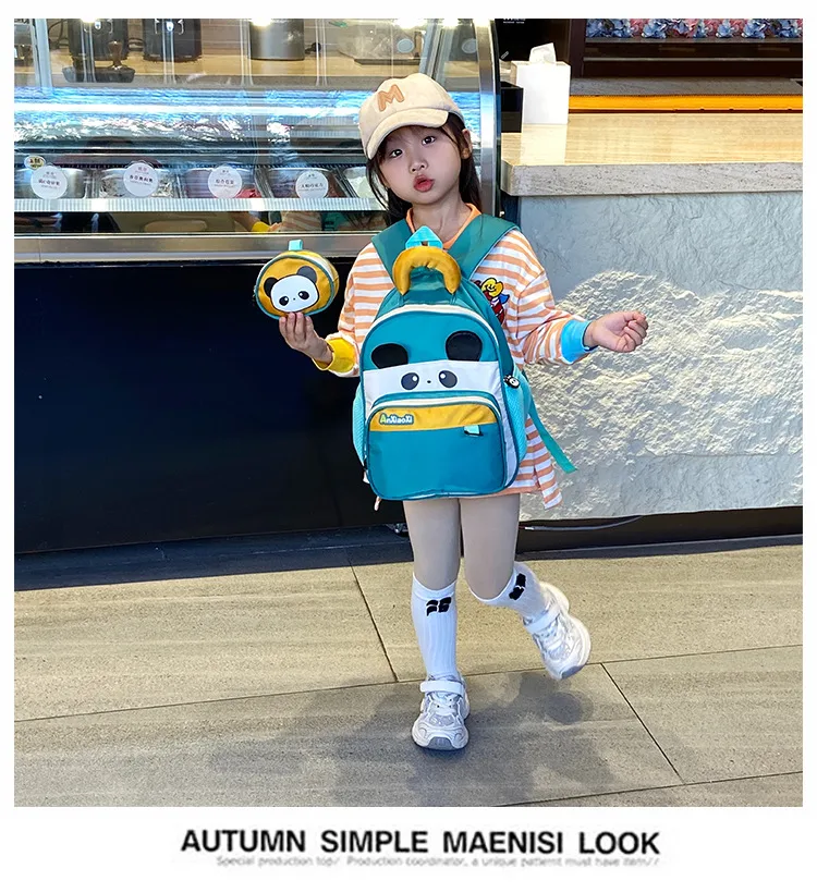 Cartoon Small Animal Children's Shoulder Bag New In Stock Kindergarten School Bag Wholesale Cute Baby Going Out Backpack display picture 17