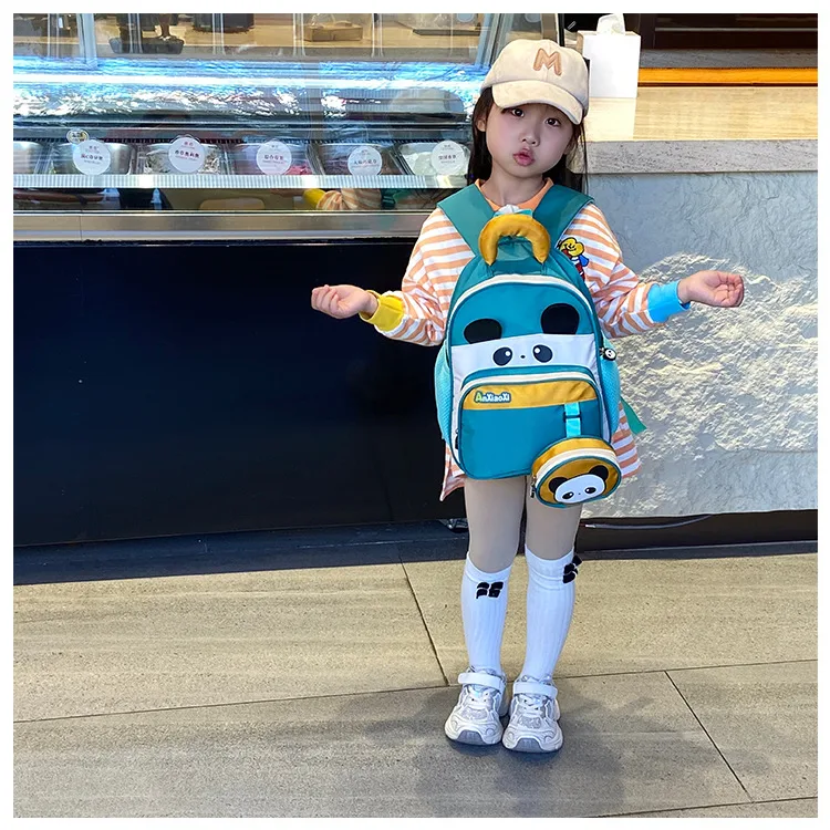 Cartoon Small Animal Children's Shoulder Bag New In Stock Kindergarten School Bag Wholesale Cute Baby Going Out Backpack display picture 18
