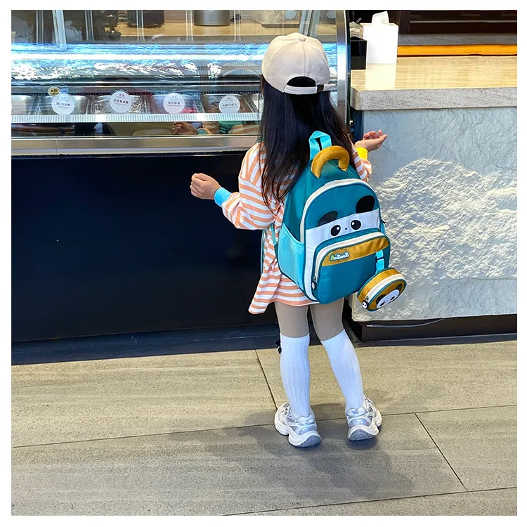 Cartoon Small Animal Children's Shoulder Bag New In Stock Kindergarten School Bag Wholesale Cute Baby Going Out Backpack display picture 20