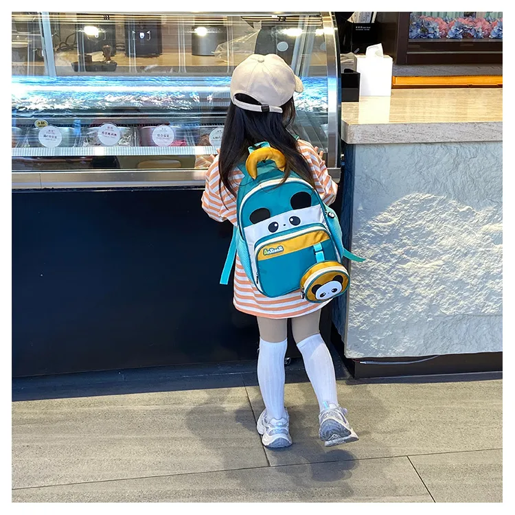 Cartoon Small Animal Children's Shoulder Bag New In Stock Kindergarten School Bag Wholesale Cute Baby Going Out Backpack display picture 21