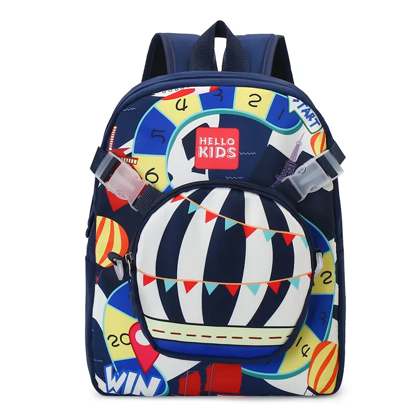 New Children's Cute Backpack Cartoon  Primary School Students' Kindergarten Schoolbag Multi-purpose Ridge Protection Early Education Schoolbag display picture 10