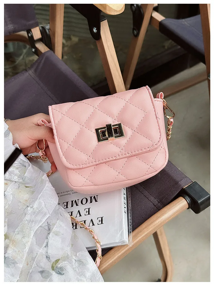 Girls' Bag New Style Cute Chain Children's Shoulder Crossbody Small Bag Fashion  Style Baby Mini Coin Purse display picture 7