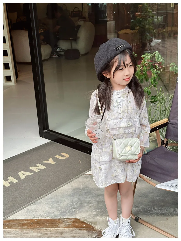 Girls' Bag New Style Cute Chain Children's Shoulder Crossbody Small Bag Fashion  Style Baby Mini Coin Purse display picture 10
