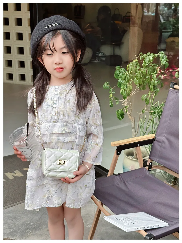 Girls' Bag New Style Cute Chain Children's Shoulder Crossbody Small Bag Fashion  Style Baby Mini Coin Purse display picture 11