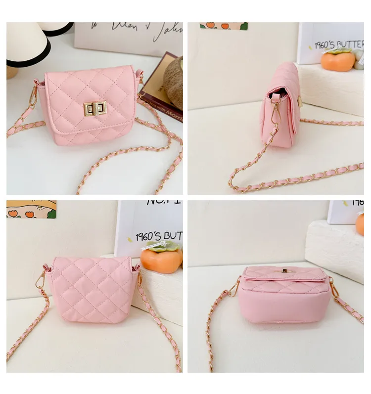 Girls' Bag New Style Cute Chain Children's Shoulder Crossbody Small Bag Fashion  Style Baby Mini Coin Purse display picture 16