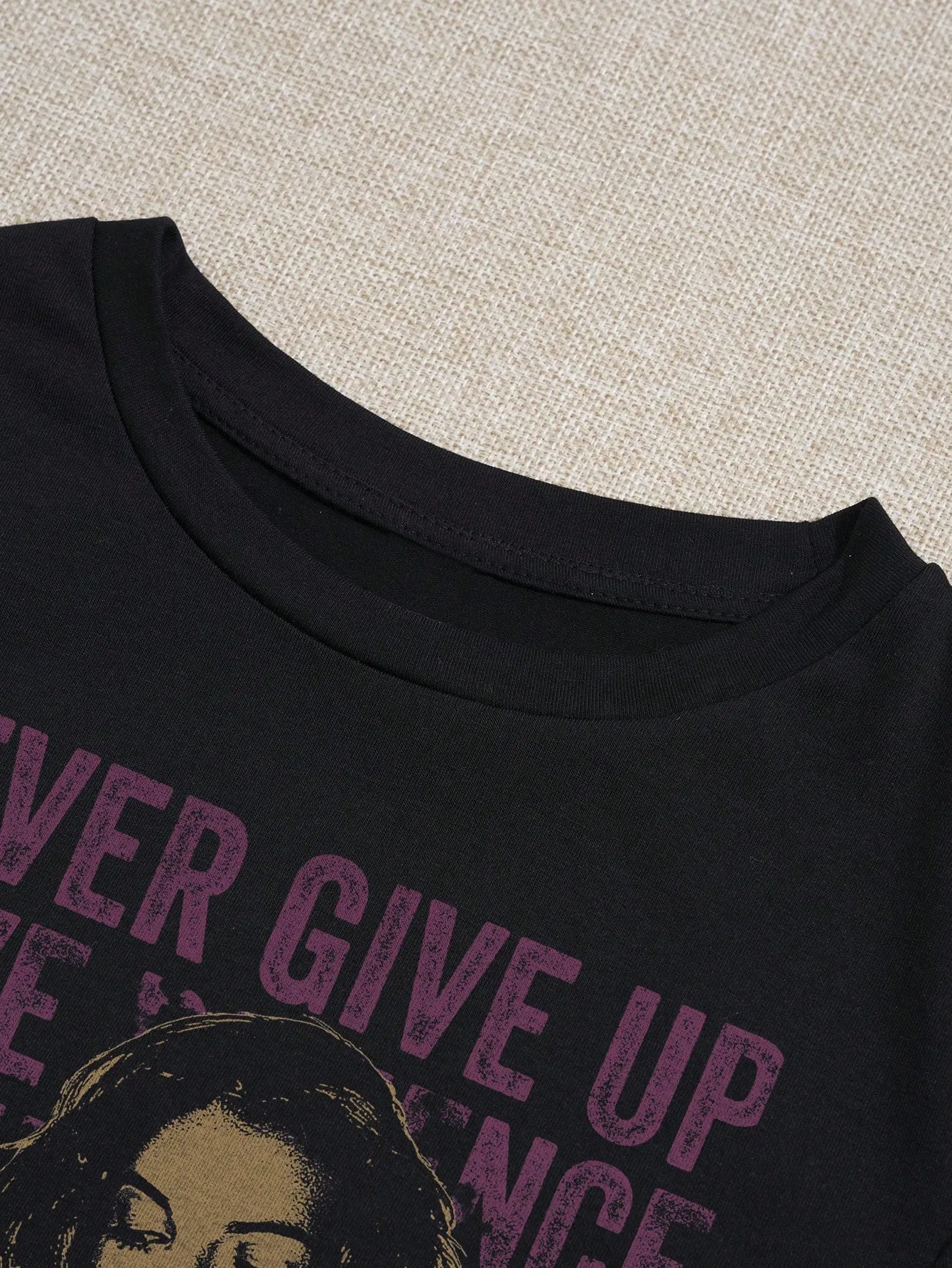 Women's T-shirt Short Sleeve T-Shirts Casual Basic Human Face Letter display picture 3