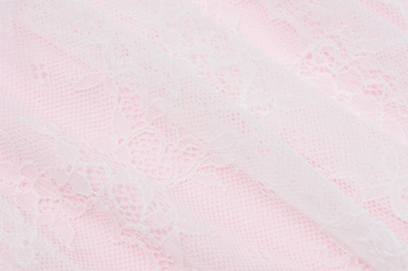 Ins  Style  Summer New Sexy Sweet Flower Decorative Mesh Vacation All-match Strapless Vest For Women display picture 21