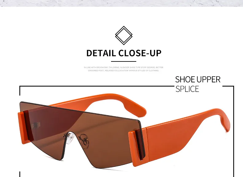 New KZ New Style Men's And Women's Personalized Sunglasses -8320 Fashion Avant-garde  Supply Of Sunglasses display picture 2