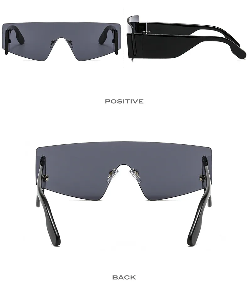 New KZ New Style Men's And Women's Personalized Sunglasses -8320 Fashion Avant-garde  Supply Of Sunglasses display picture 7