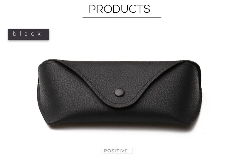 New Foreign Trade Sunglasses Box Compression Oxford Cloth Glasses Box Button Sunglasses Black Brown Packaging Box Wholesale display picture 6