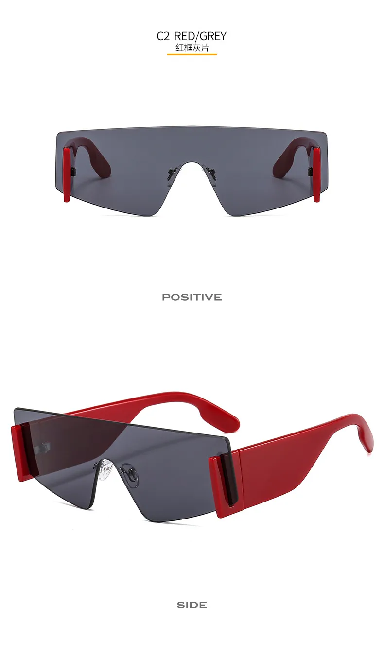 New KZ New Style Men's And Women's Personalized Sunglasses -8320 Fashion Avant-garde  Supply Of Sunglasses display picture 8