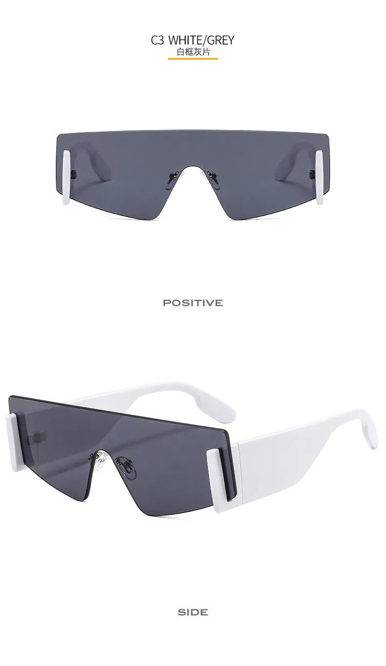 New KZ New Style Men's And Women's Personalized Sunglasses -8320 Fashion Avant-garde  Supply Of Sunglasses display picture 9
