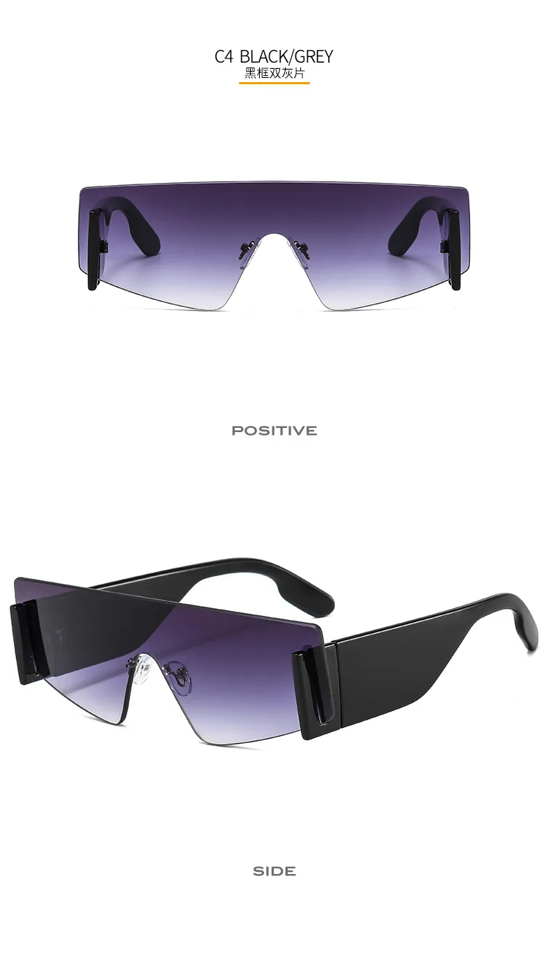 New KZ New Style Men's And Women's Personalized Sunglasses -8320 Fashion Avant-garde  Supply Of Sunglasses display picture 10