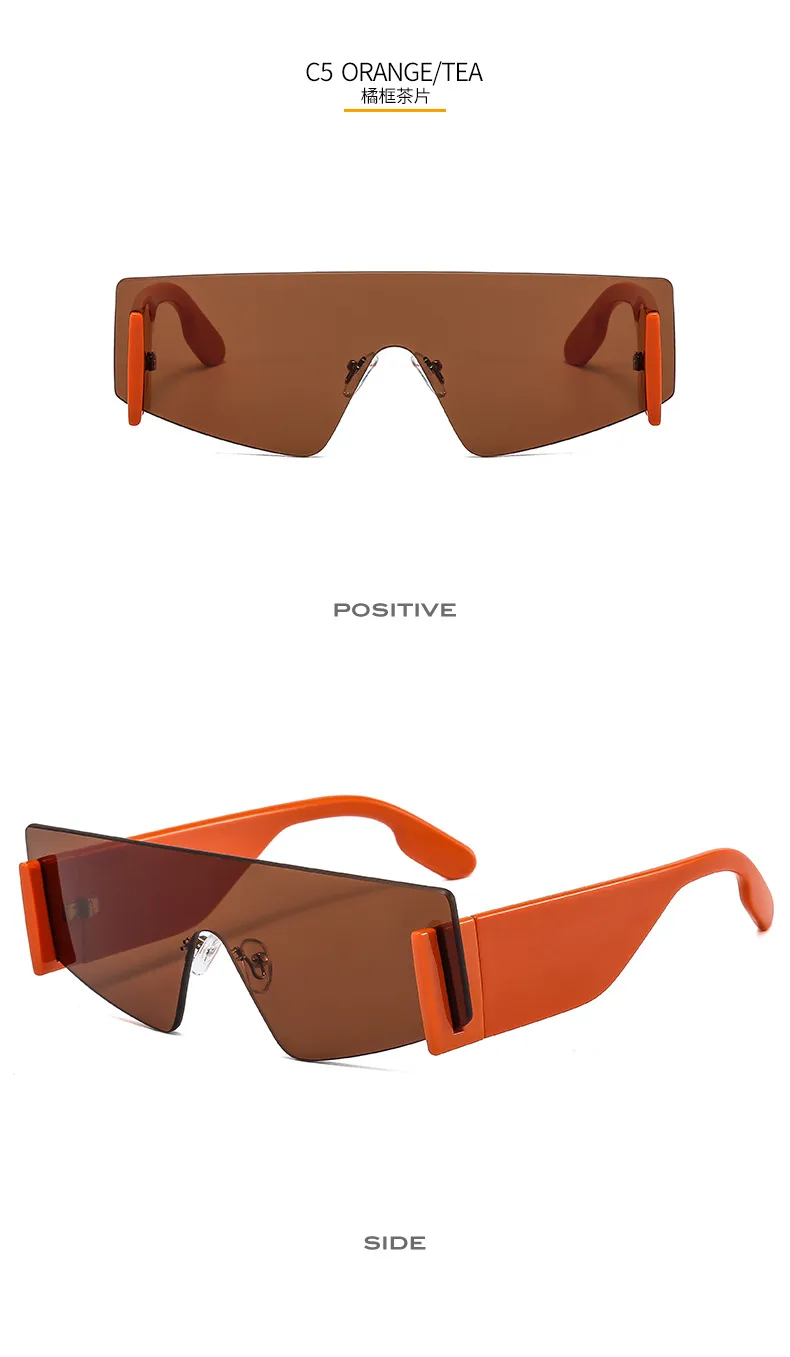 New KZ New Style Men's And Women's Personalized Sunglasses -8320 Fashion Avant-garde  Supply Of Sunglasses display picture 11