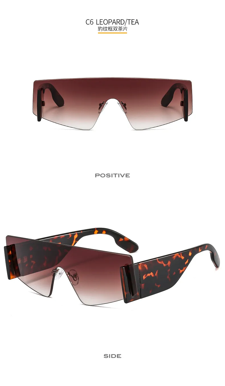 New KZ New Style Men's And Women's Personalized Sunglasses -8320 Fashion Avant-garde  Supply Of Sunglasses display picture 12