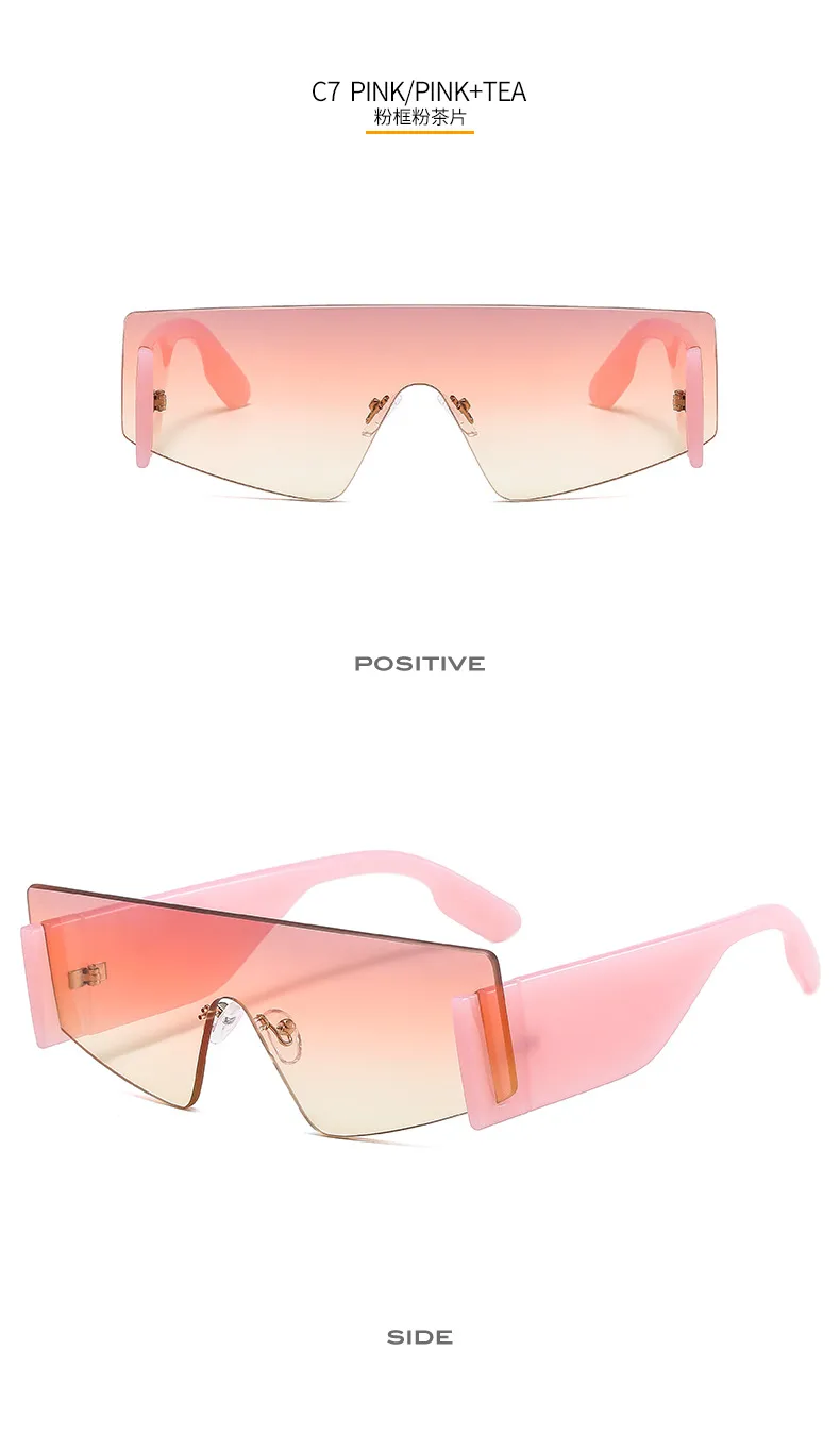 New KZ New Style Men's And Women's Personalized Sunglasses -8320 Fashion Avant-garde  Supply Of Sunglasses display picture 13