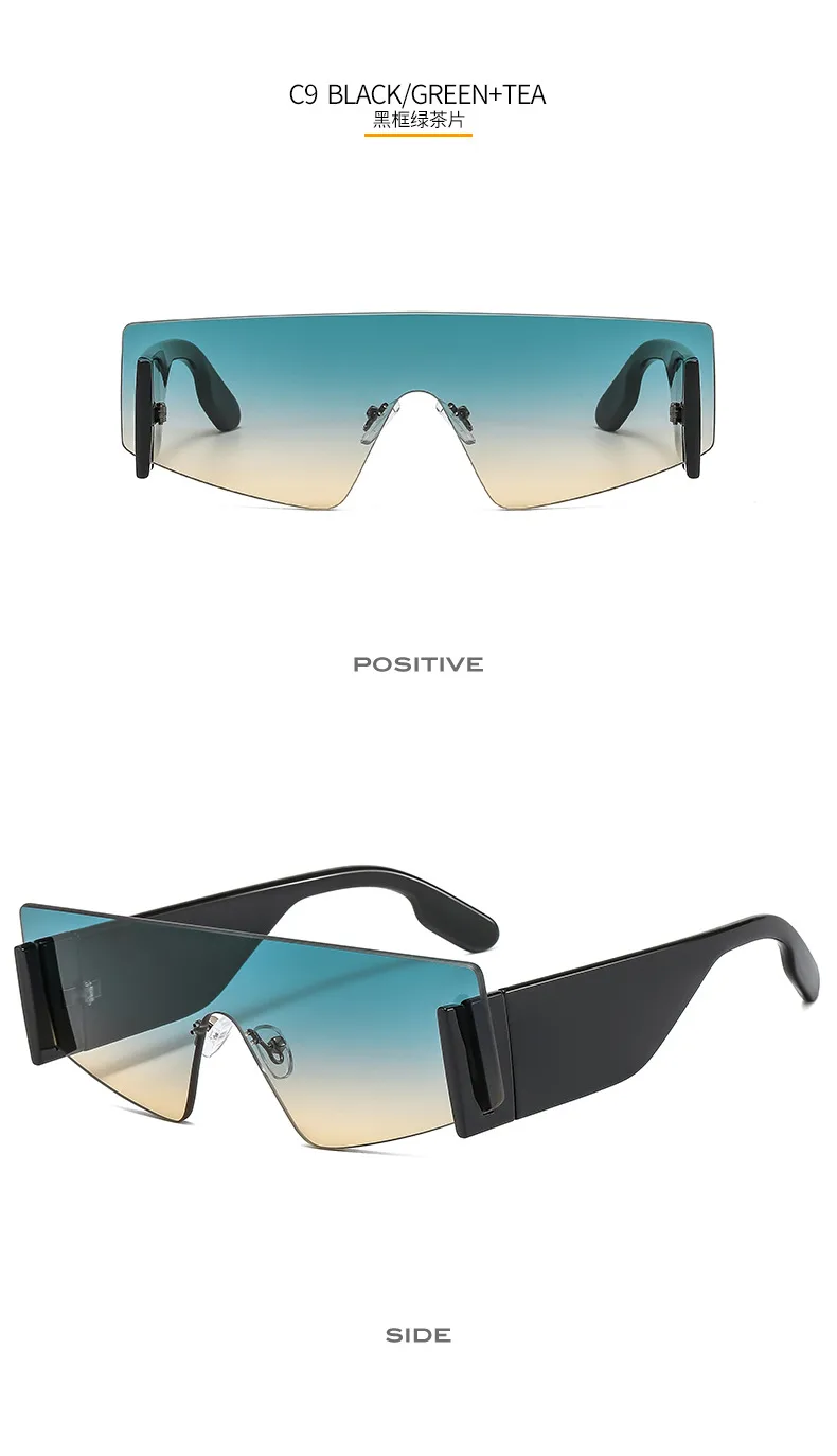 New KZ New Style Men's And Women's Personalized Sunglasses -8320 Fashion Avant-garde  Supply Of Sunglasses display picture 15