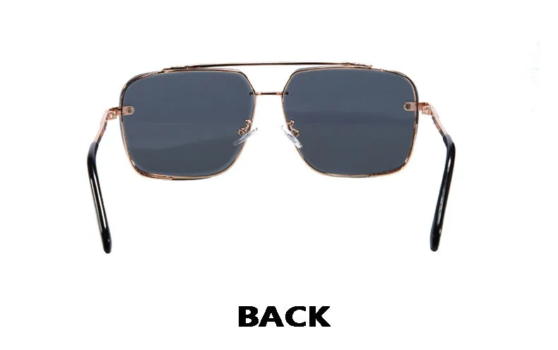 Classic Cool Men's And Women's Frameless Metal Sunglasses Wear Modified Sunglasses 8020 display picture 8