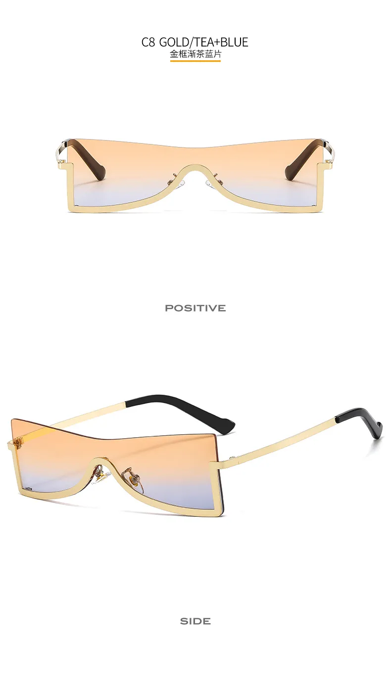 T22035 New  Butterfly Cat's Eye Personalized Women's Sunglasses Instagram Street Photograph Fashion Modern Sunglasses display picture 14