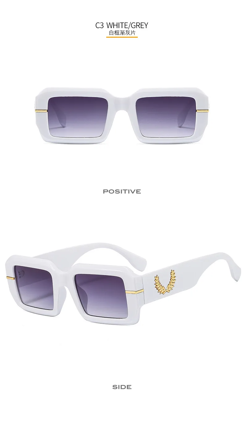 Summer New Box Men's And Women's Sunglasses Fashion Retro Gorgeous Color  Internet Red Sunglasses 9517 display picture 9