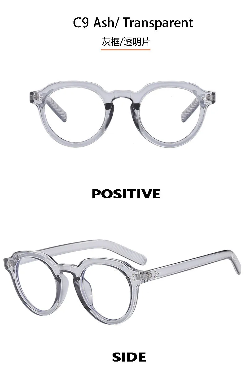 New Retro Simple Oval Casual Men's And Women's Rice Nail Sunglasses Small Frame Gradient Color Matching Sunglasses T22124 display picture 16