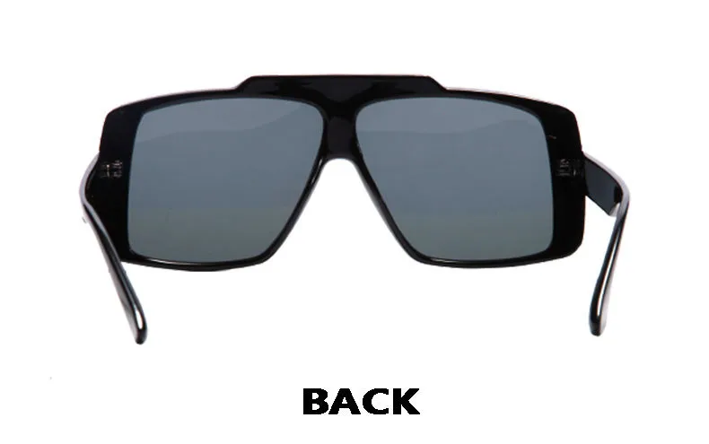 New  Fashion Square Sunglasses  Trendy Men's And Women's Large Frame All-match Sunscreen Sunglasses T22116 display picture 8