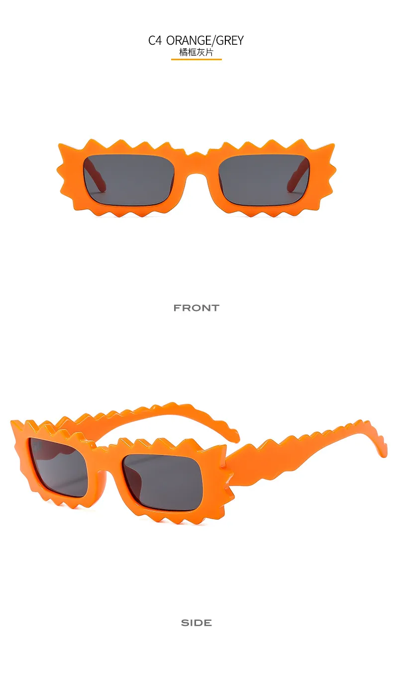 New Sunglasses  Personalized Lace Irregular Fashion Temperament Women's  All-match Sunglasses M6159 display picture 10